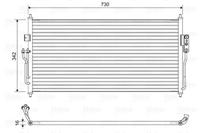 Condensor, airconditioning Valeo 822583