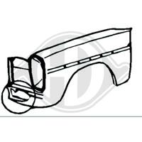 mercedes-benz Spatbord