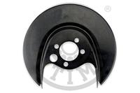 Optimal Spritzblech, Bremsscheibe Hinterachse links  BSP-1016L
