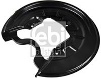 febibilstein Spritzblech, Bremsscheibe Hinterachse links Febi Bilstein 175544