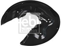 Febi Bilstein Spritzblech, Bremsscheibe Hinterachse rechts  175574