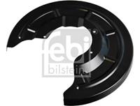 Febi Bilstein Spritzblech, Bremsscheibe Hinterachse links  176696