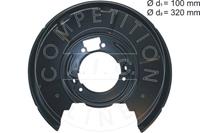 Spritzblech, Bremsscheibe Hinterachse links AIC 55498