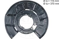 AIC Spritzblech, Bremsscheibe Hinterachse links  56988