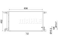 Mahle Original Kondensator, Klimaanlage  AC 952 000S