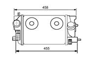 opel Intercooler, inlaatluchtkoeler 30549