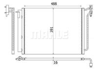 bmw Condensor, airconditioning AC311001S