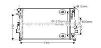 mercedes Radiateur MSA2460