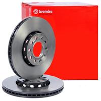 Remschijf, geventileerd BREMBO 09.9574.10, Voor, 1 Stuk