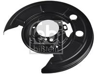 Febi Bilstein Spritzblech, Bremsscheibe Hinterachse links  178422