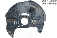 AIC Spritzblech, Bremsscheibe Vorderachse rechts  56985