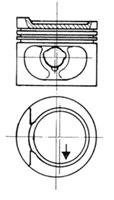 Zuiger KOLBENSCHMIDT, u.a. für VW, Seat, Audi