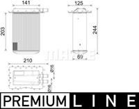 audi Intercooler, inlaatluchtkoeler CI642000P