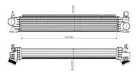 fiat Intercooler, inlaatluchtkoeler 309033