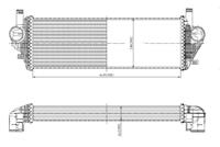 jeep Intercooler inlaatluchtkoeler