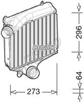 porsche Intercooler, inlaatluchtkoeler DIT28023