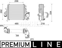 audi Intercooler, inlaatluchtkoeler CI640000P