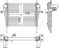 iveco Intercooler, inlaatluchtkoeler CI37000P