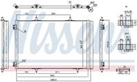 citroen Condensor, airconditioning 941276