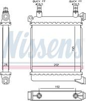 bmw Radiateur 60862