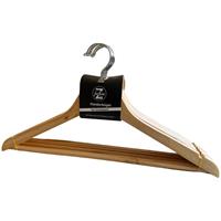 Massamarkt Klerenhanger Hout 43x22cm Pak A 6 Stuks