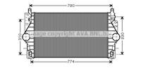 Volkswagen Intercooler, inlaatluchtkoeler VN4246