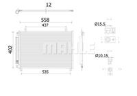 suzuki Condensor, airconditioning