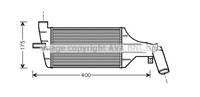 opel Intercooler, inlaatluchtkoeler OLA4325