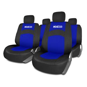 Sparco Autostoelhoezen set  - Blauw