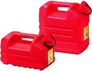 Eda Jerrycan - Kunststof - Rood - Voor Brandstof - 10l