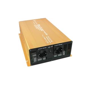 KD 12V naar 230V Zuivere Sinus Spanningsomvormer - 3000W - Goud