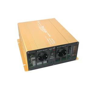 24V naar 230V Zuivere Sinus Spanningsomvormer - 1500W - Goud