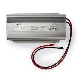 Nedis 12V naar 230V Gemodificeerde Sinus Spanningsomvormer - 1700W - Zilver