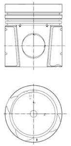 Kolbenschmidt Kolben  40550600