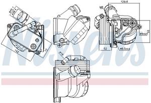 bmw Oliekoeler, motorolie 91322