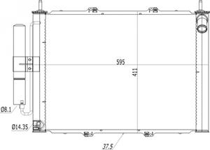 Kühlmodul  627 726