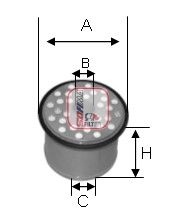 Kraftstofffilter Sofima S 0910 NC