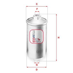 Sofima Kraftstofffilter  S 1504 B