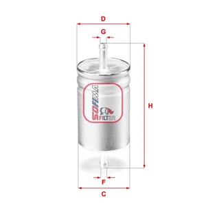 Sofima Kraftstofffilter  S 1611 B