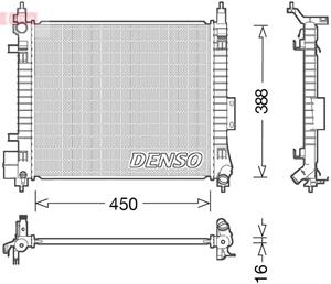 nissan Radiateur DRM46054