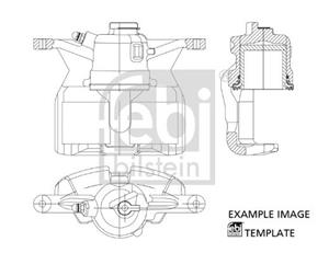 Febi Bilstein Bremssattel Hinterachse links  178061