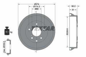 nissan Remtrommel 94047800