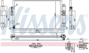 ford Condensor, airconditioning ** FIRST FIT ** 941298