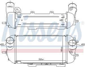 hyundai Intercooler, inlaatluchtkoeler 961497