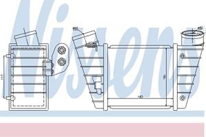 audi Interkoeler, tussenkoeler 96746