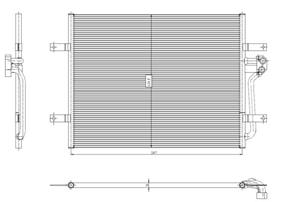 Volkswagen Condensor, airconditioning