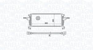 opel Intercooler, inlaatluchtkoeler MST507