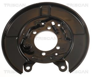 Triscan Spritzblech, Bremsscheibe Hinterachse rechts  8125 14206