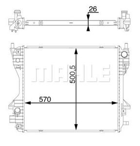 jaguar Radiateur CR1363000S