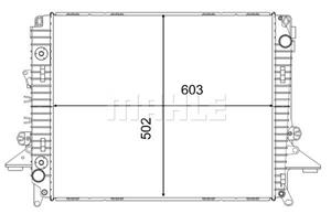 landrover Radiateur CR2577000S